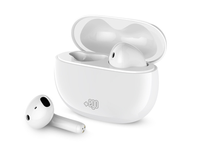 Auricolari Wireless Round Beat Bianco +Ego